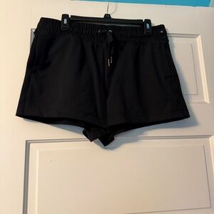 Marika Black Athletic Shorts - Size Large